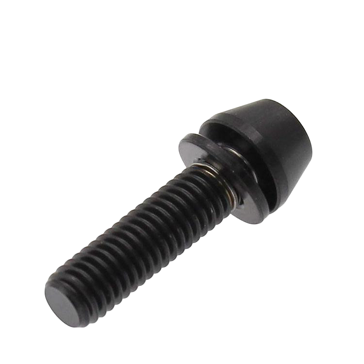 Titanium Bike Stem Bolt M5×20mm | Titanium Hex Socket Tapered Screw For Bike Stem