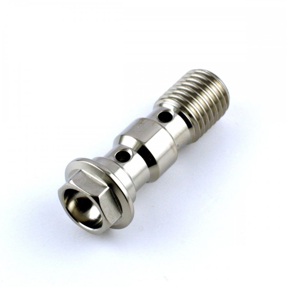 Titanium Banjo Bolt Double M10 For Motorcycle Brake Master Cylinder | BJCJTi