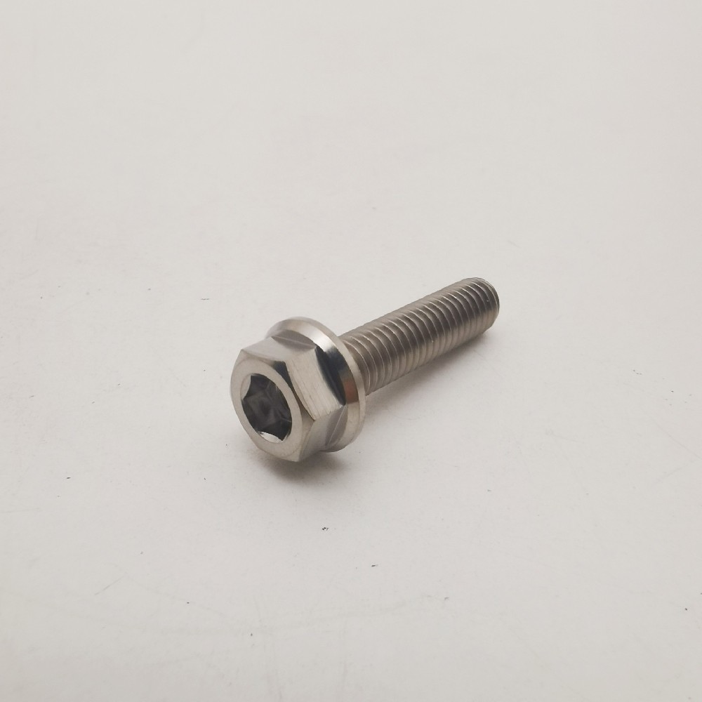 Titanium Hex Flange Bolt m6 With Allen For Motorcycle