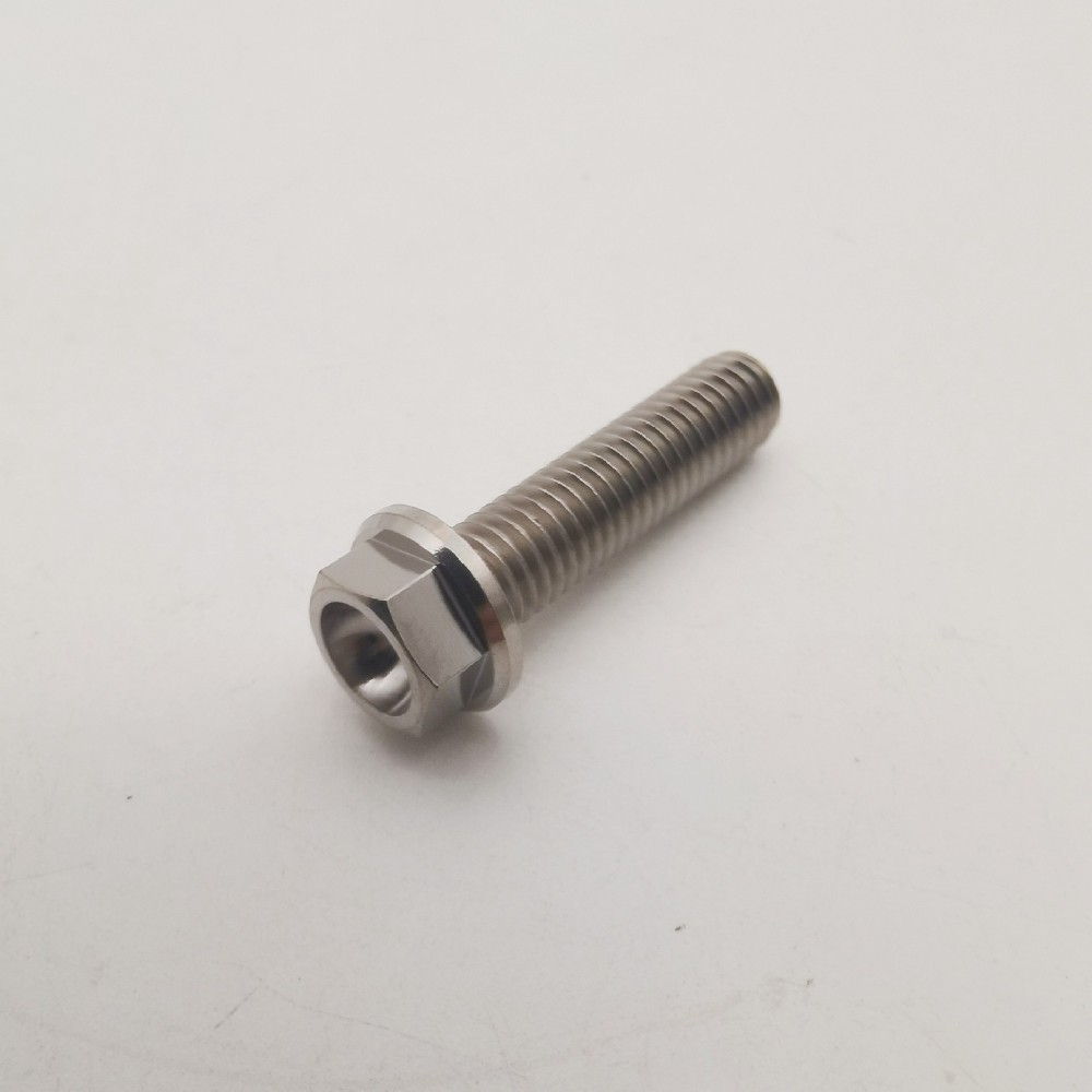 Titanium Hex Flange Bolt M8 With Space For Motorcycle