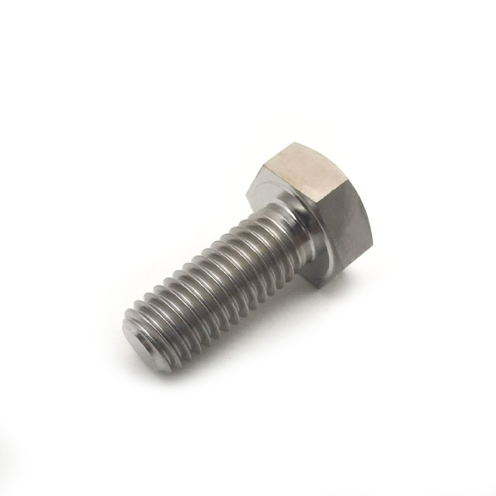 Titanium Bolt DIN933 Titanium Hex Head Bolt M4 Gr5 Ti Bolt | BJCJTi