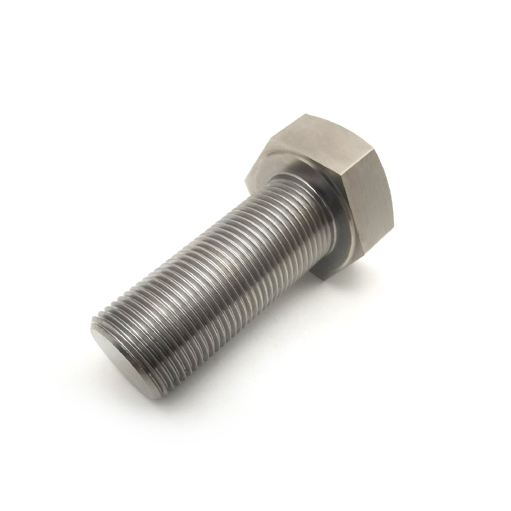 Titanium Bolt DIN933 Titanium Hex Head Bolt M24 Gr5 Ti Bolt | BJCJTi