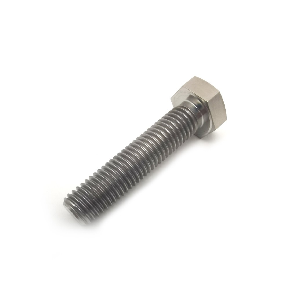 Titanium Bolt DIN933 Titanium Hex Head Bolt M24×3mm×80mm | BJCJTi
