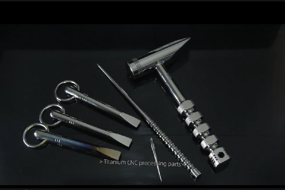 Titanium CNC processing parts